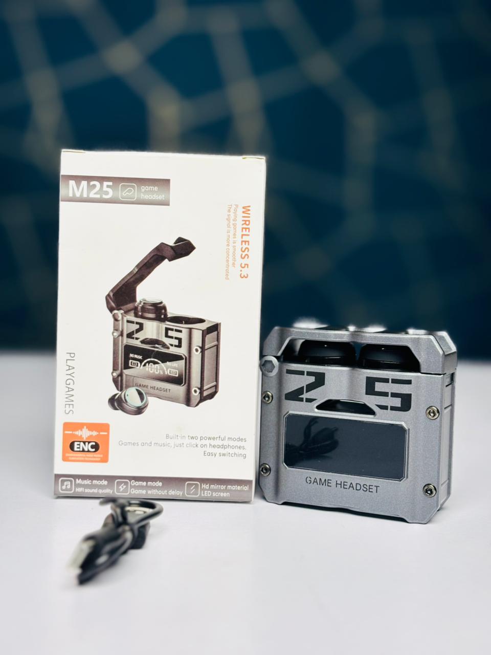 M25 TWS Wireless Bluetooth Earbuds