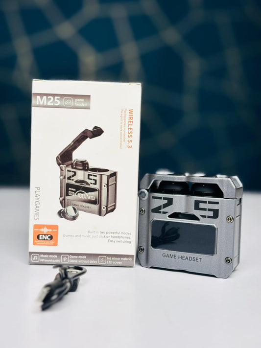 M25 TWS Wireless Bluetooth Earbuds