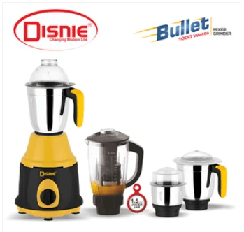 4in1 Disnie Bullet Mixer Grinder & Blender 1000W - HT Bazar