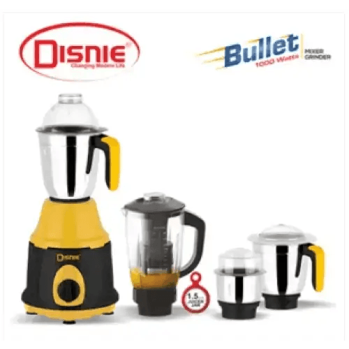 4in1 Disnie Bullet Mixer Grinder & Blender 1000W - HT Bazar