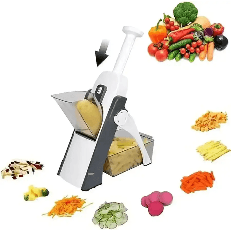 5-in-1 Vegetable Cutter & Slicer - HT Bazar