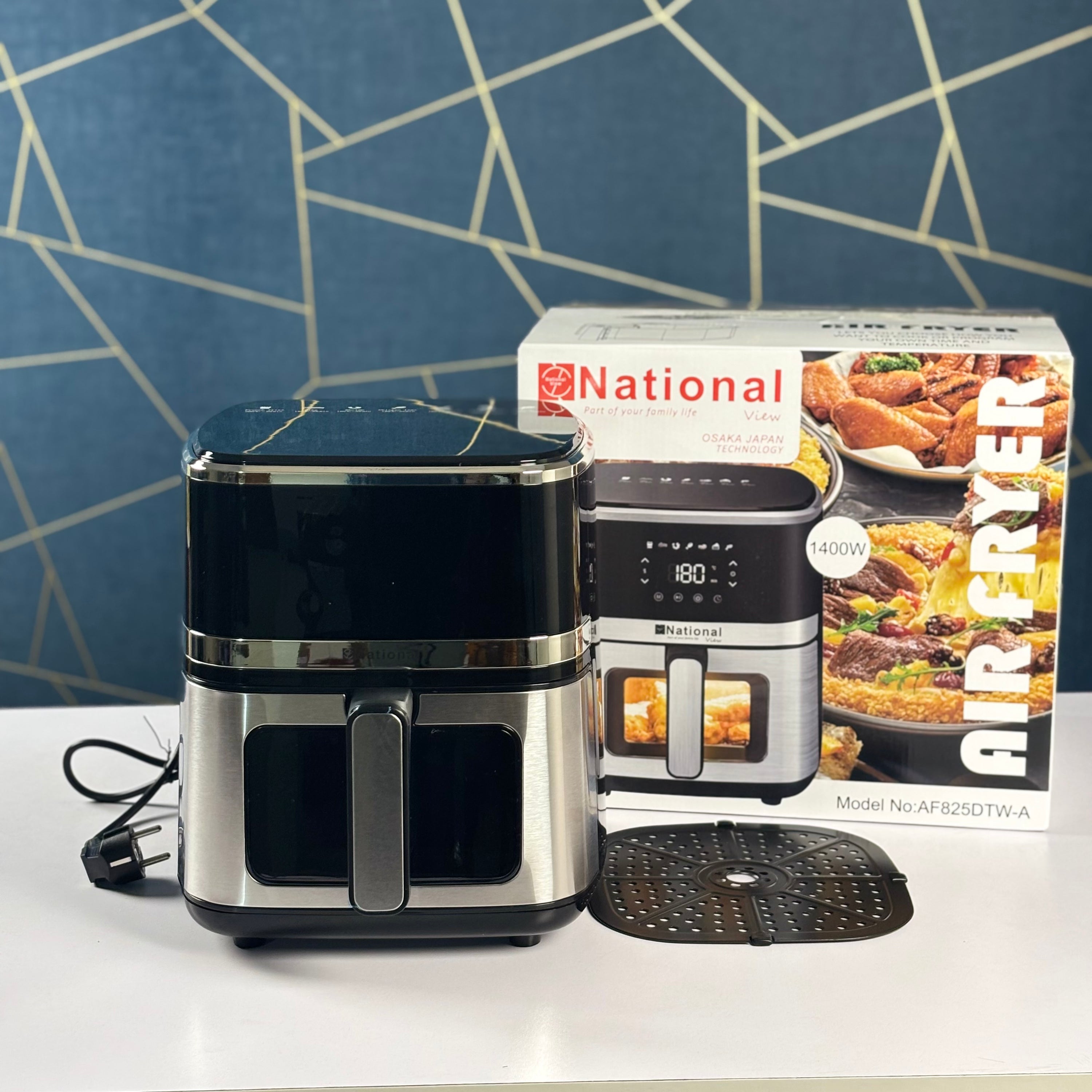 National Air Fryer AF825DTW-A