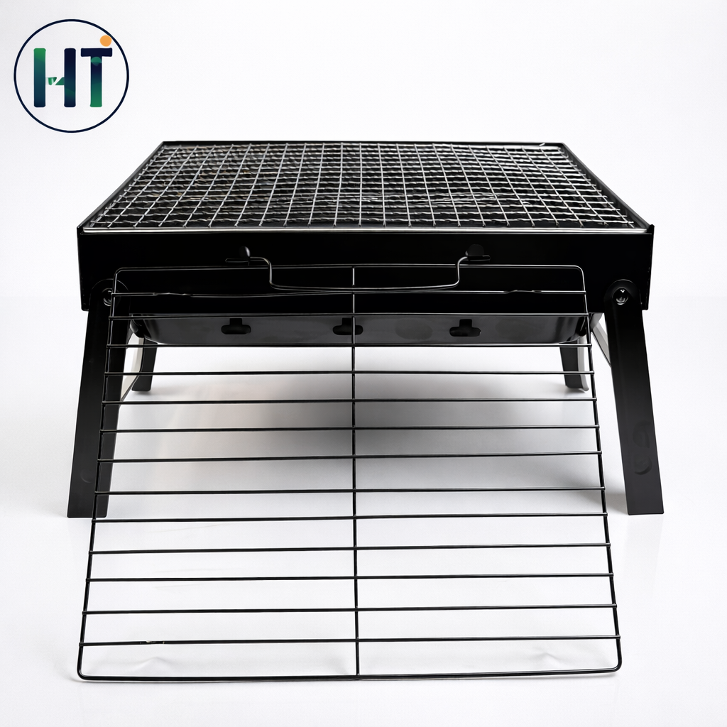 Portable Charcoal Grill  BBQ Set