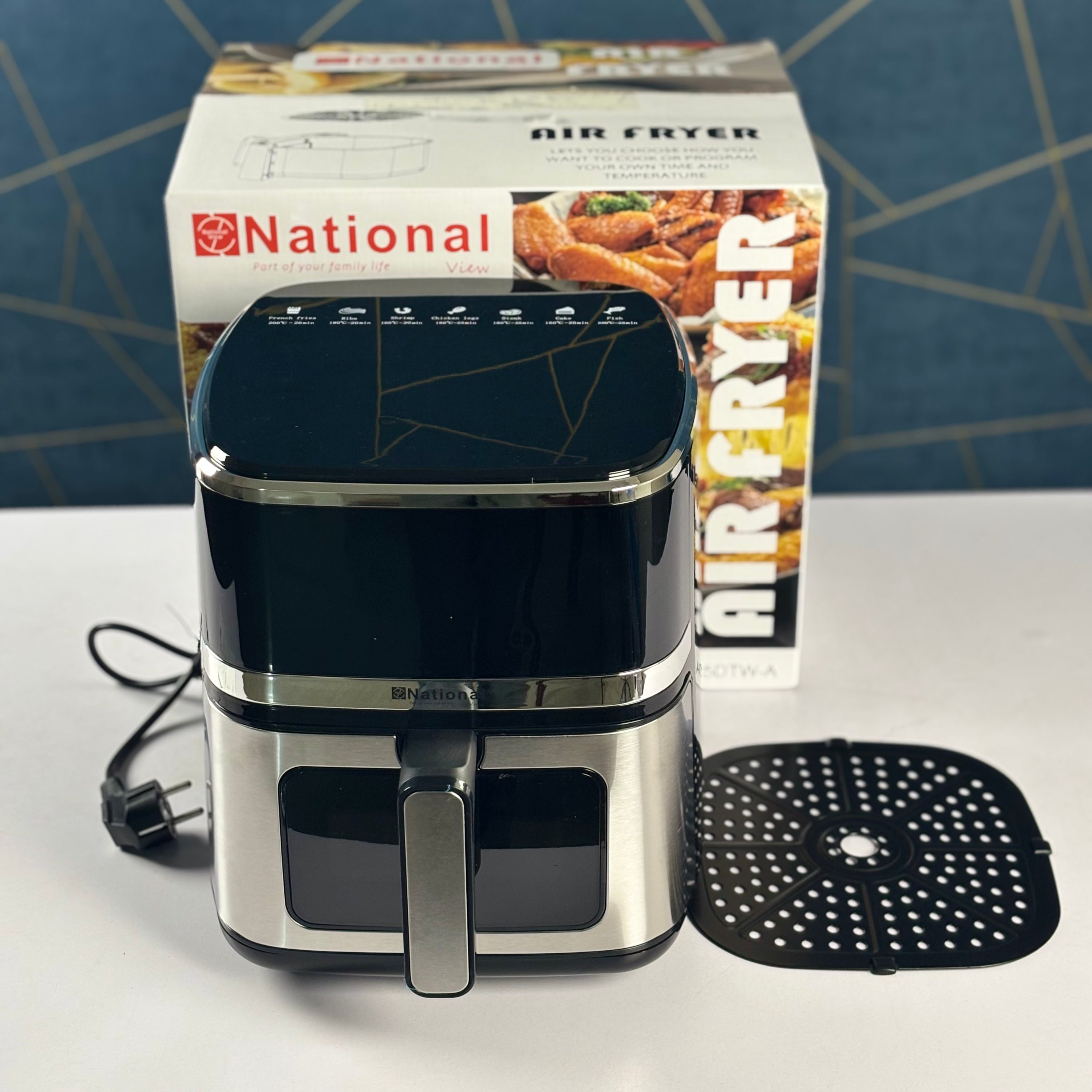 National Air Fryer AF825DTW-A