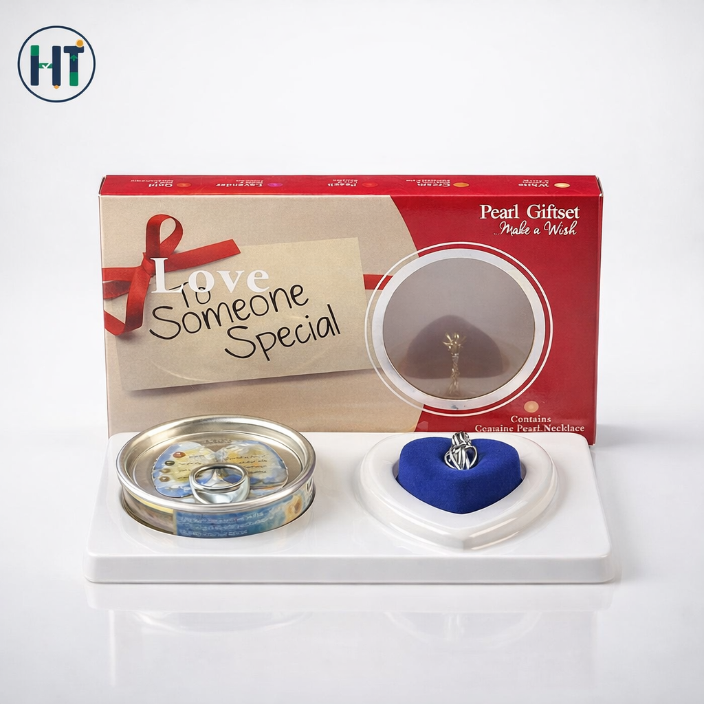 Pearl Giftset – Make a Wish (Genuine Pearl Necklace Set)