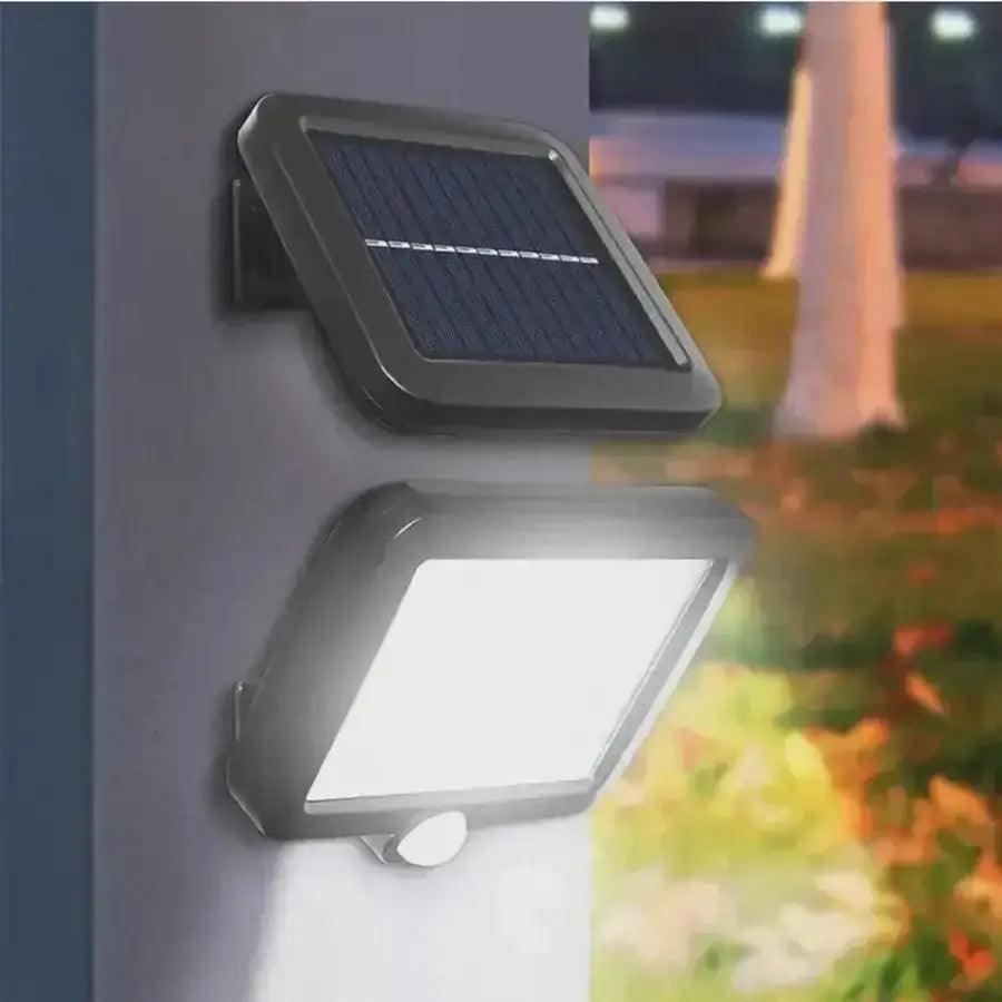 56LED Indoor Outdoor Solar Power Sensor Light - HT Bazar