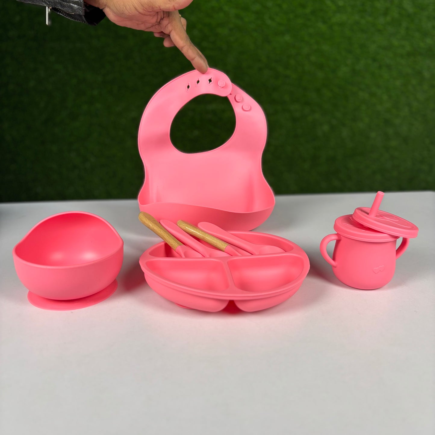 Silicon Baby Feeding Set