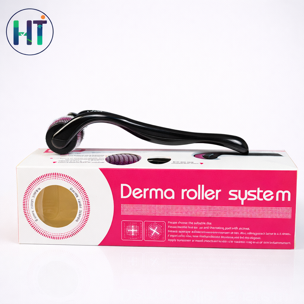 Derma Roller And Scalp Applicator Combo