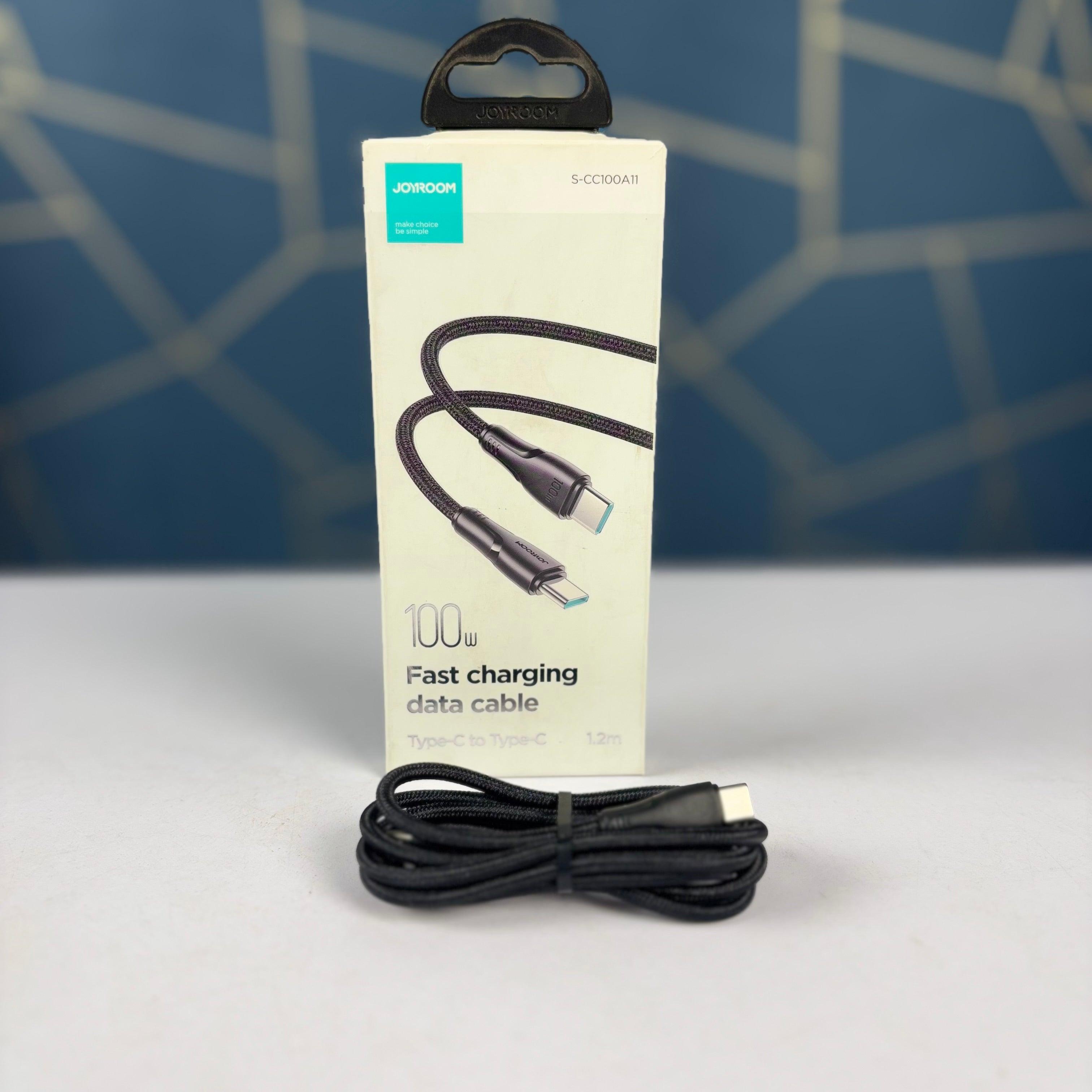 Joyroom 100W Fast Charging Data Cable Type-C to Type-C S-CC100A11