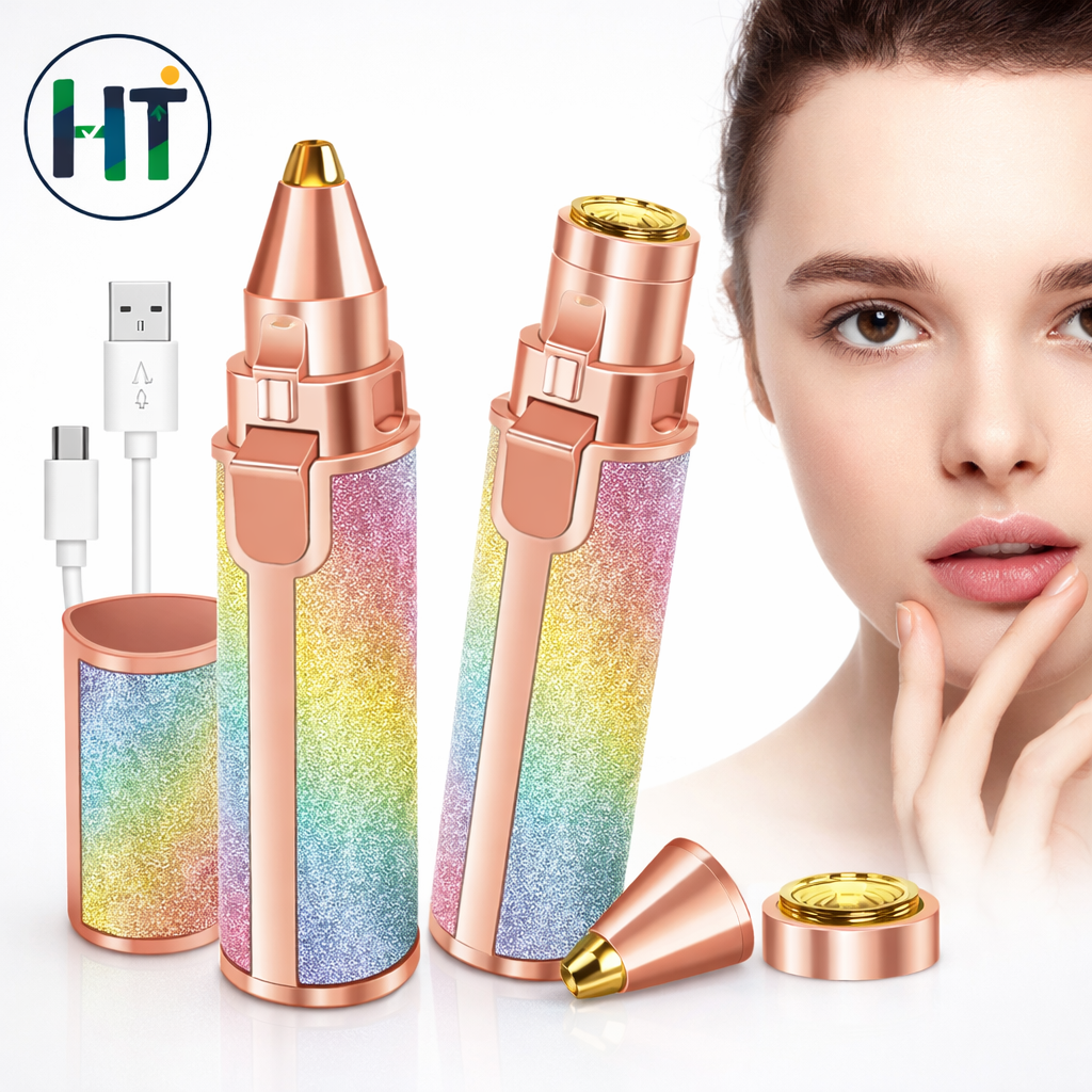 2-in-1 Lady Shaver Flawless Eyebrow Trimmer