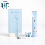Rechargeable Dual-Head Waterproof Electric Shaver – Wet & Dry Use | Type-C Fast Charging