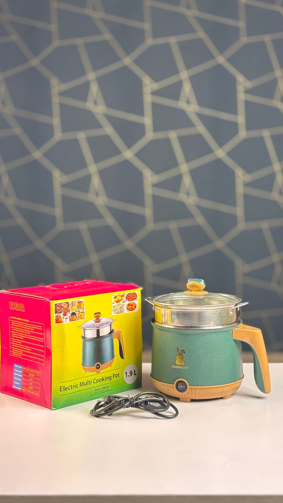 Multifunctional Electric Cooking Pot –1.9L