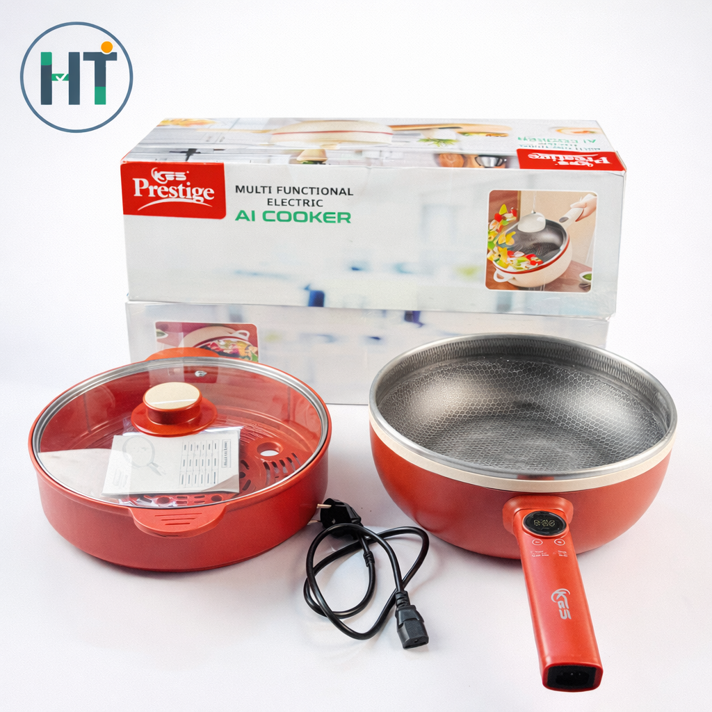 Prestige Multi-Functional Electric AI Cooker – Smart Cooking Pot