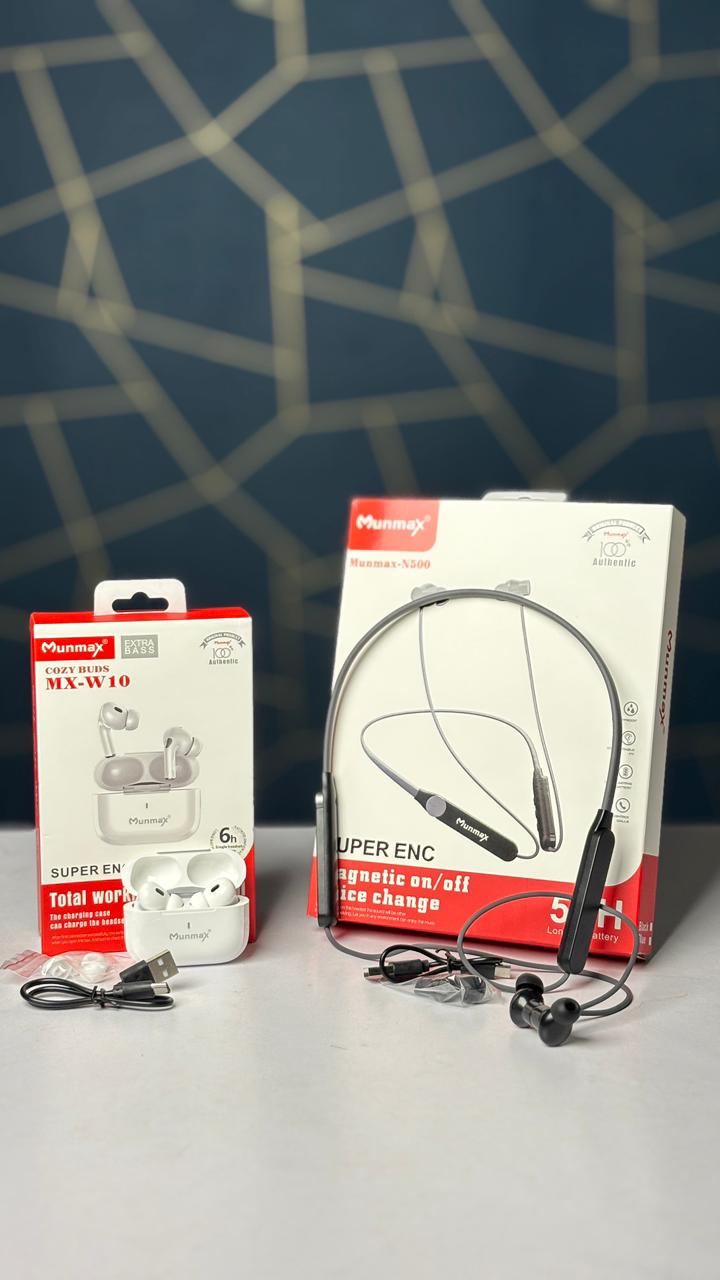 Munmax Twin Beats : Munmax TWS + Neckband Pack
