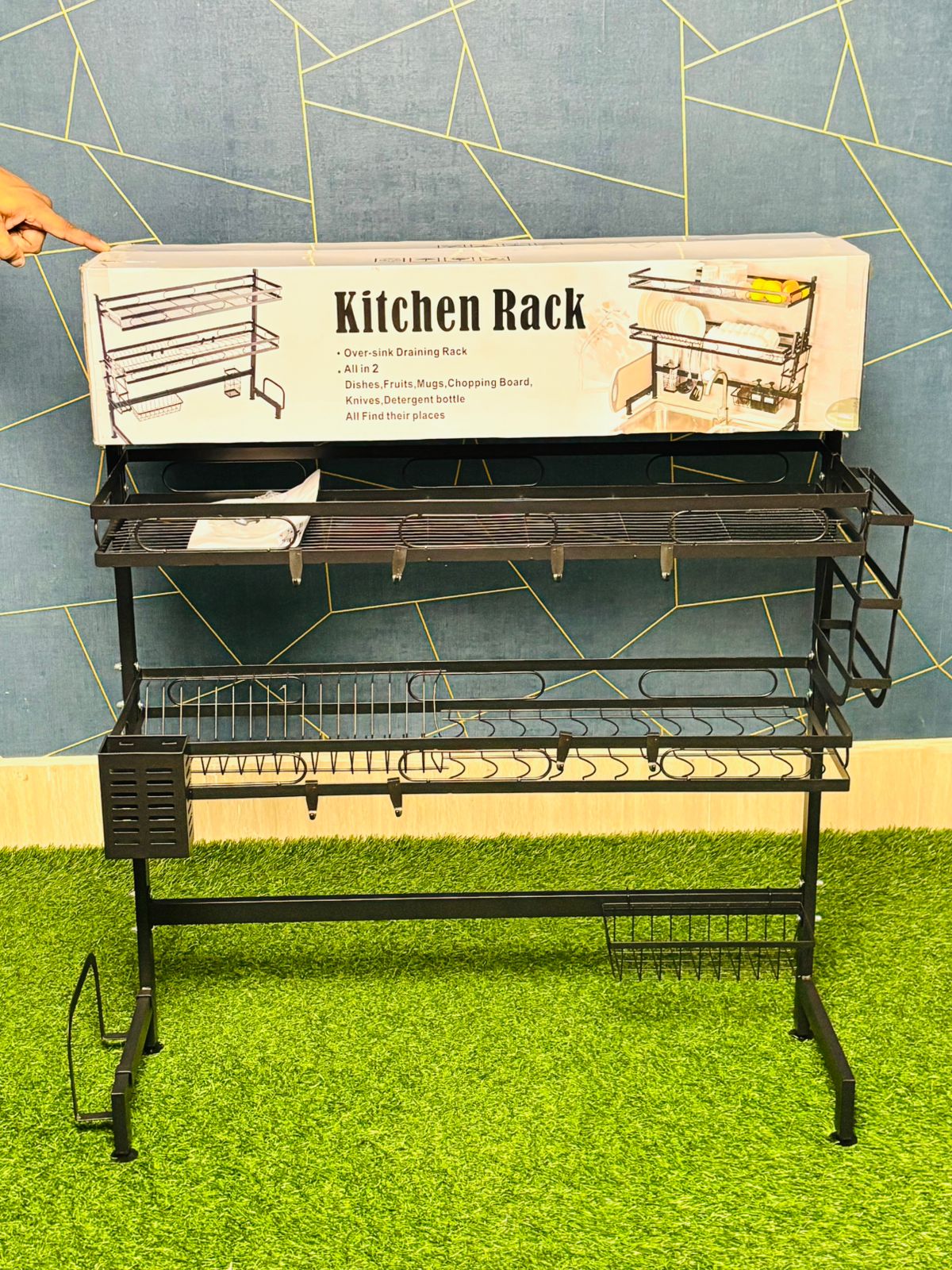 Kitchen Over-Sink Draining Rack