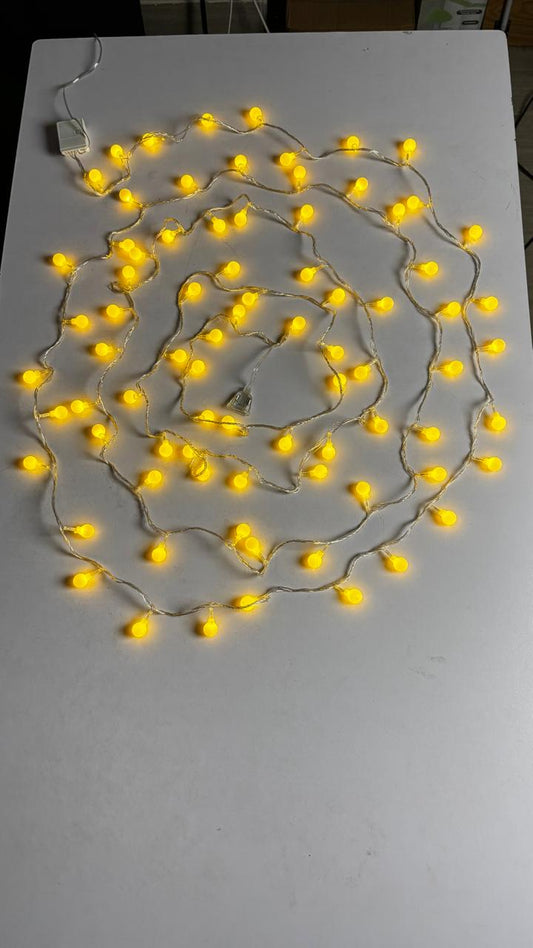 Snow shaped fairy light