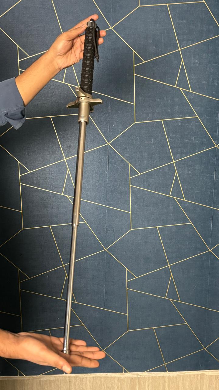 Self Defence Stick With Cross Hand Guard