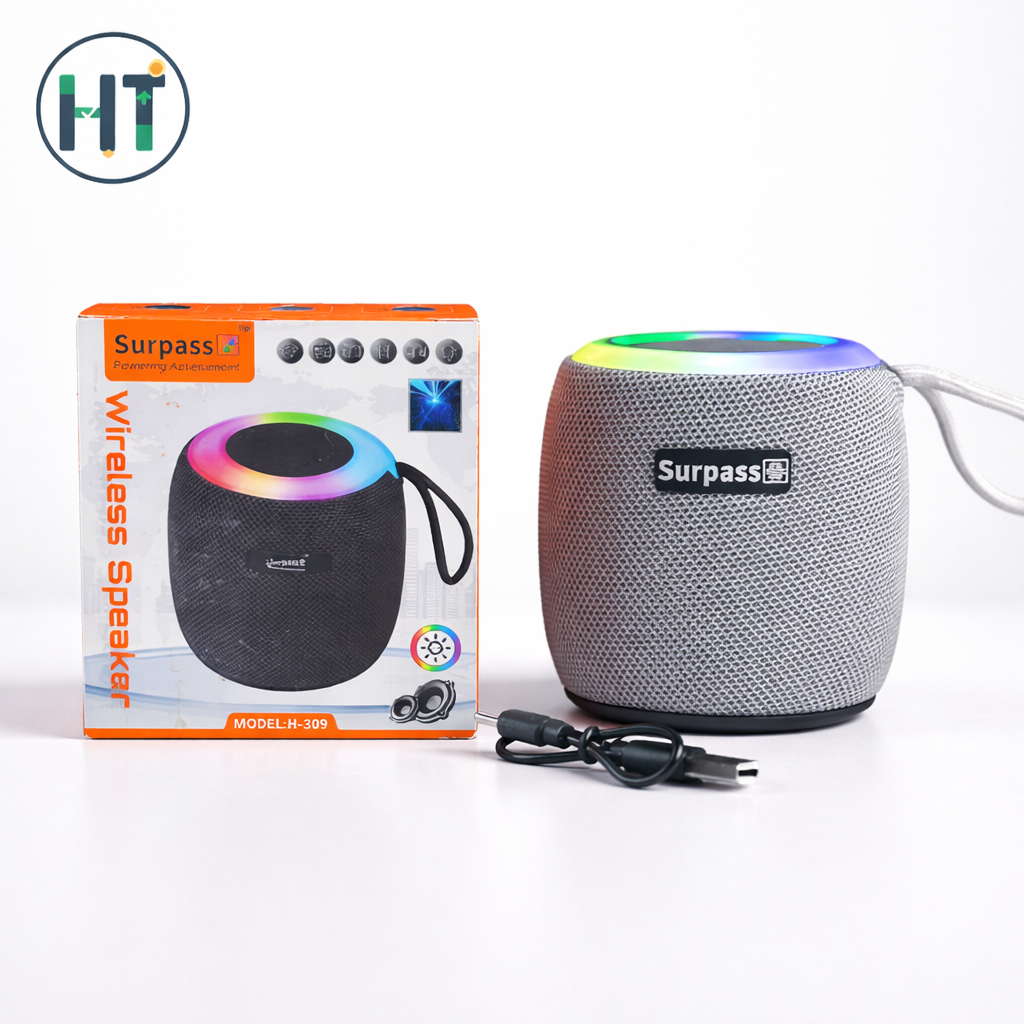 Surpass H-309 Wireless Speaker with RGB Light