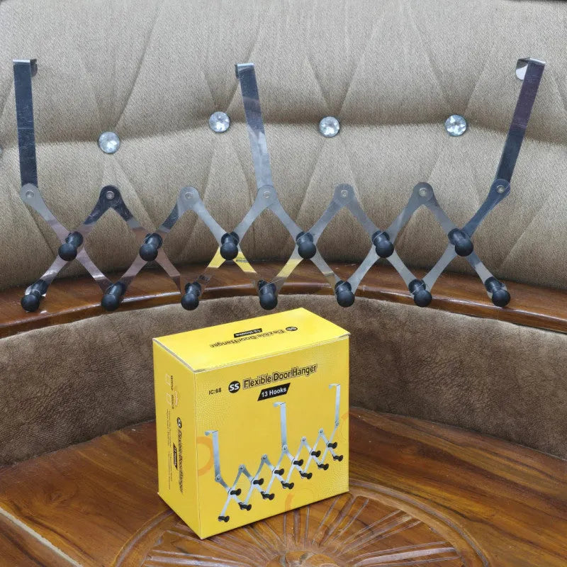 Flexible SS  13 hook Door hanger