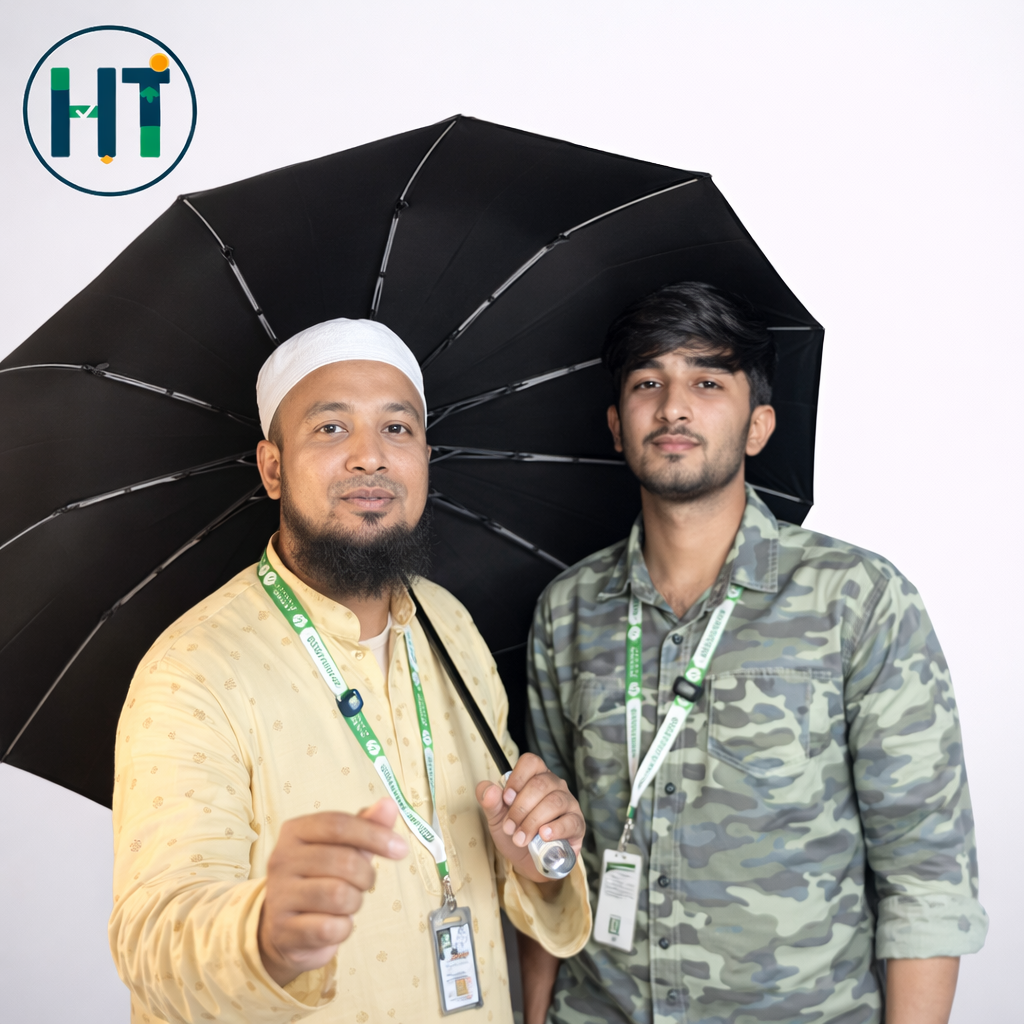 2-in-1 LED Torch Umbrella