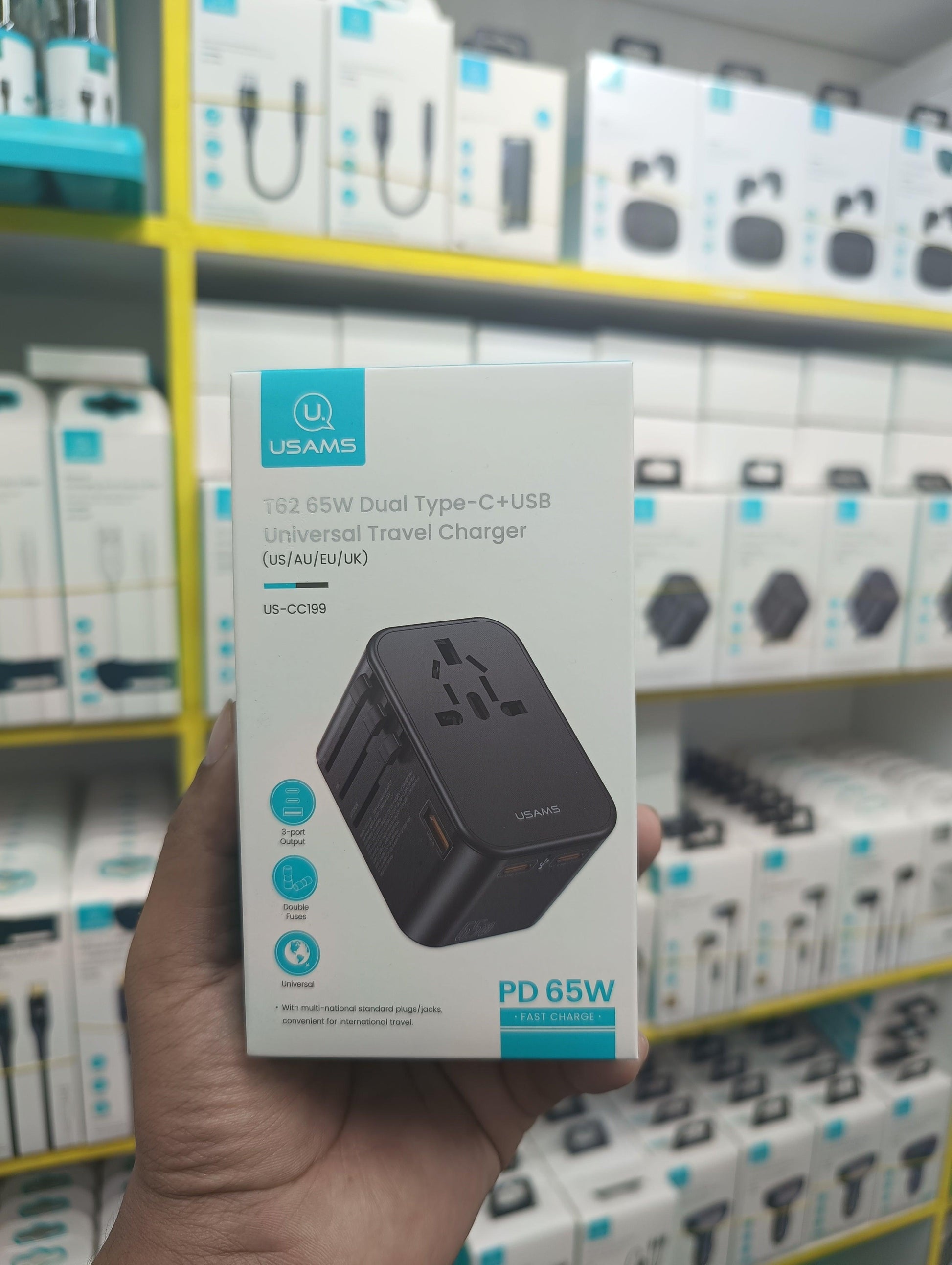 65W Fast Charging Universal charger - HT Bazar