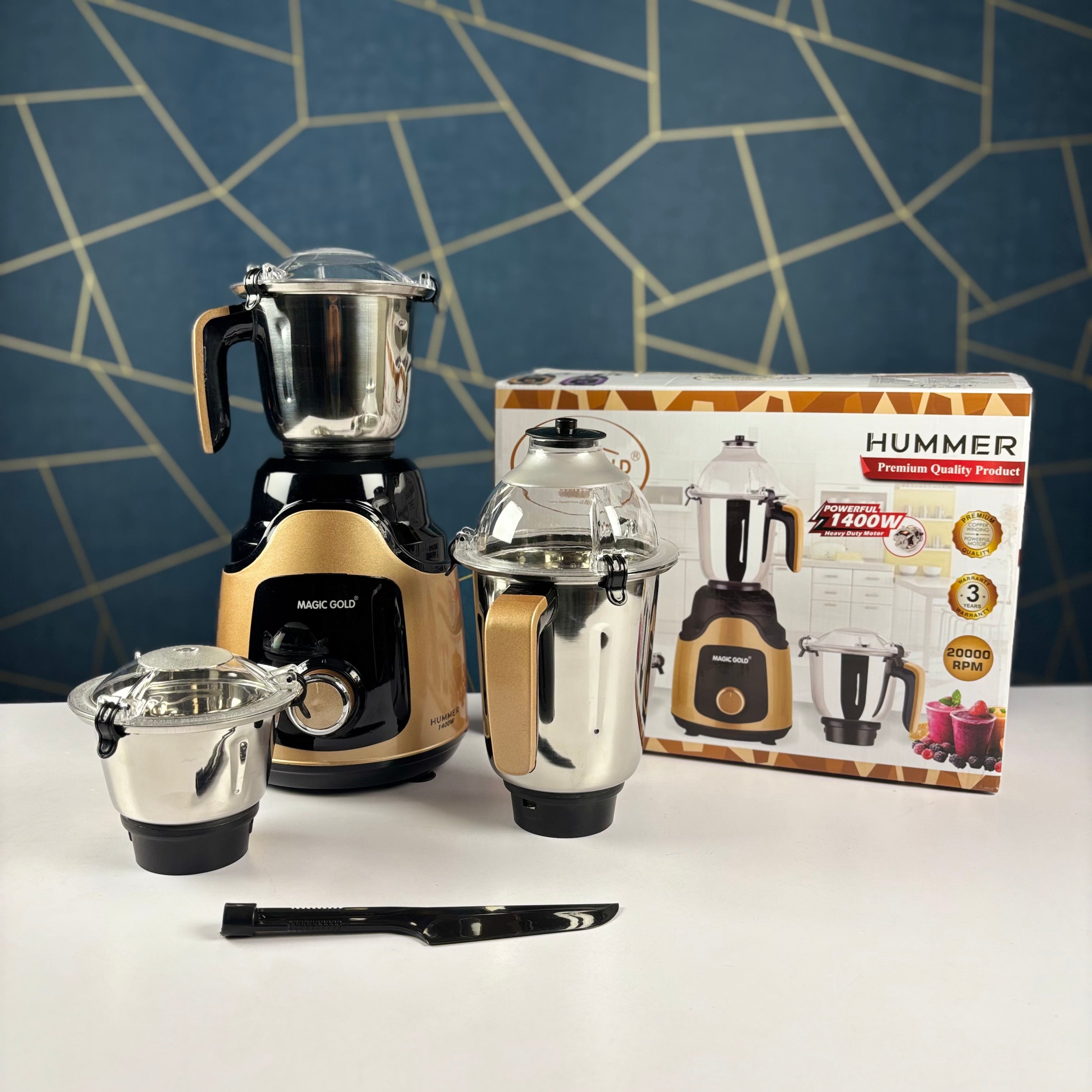 Magic Gold Hummer Blender 1400W