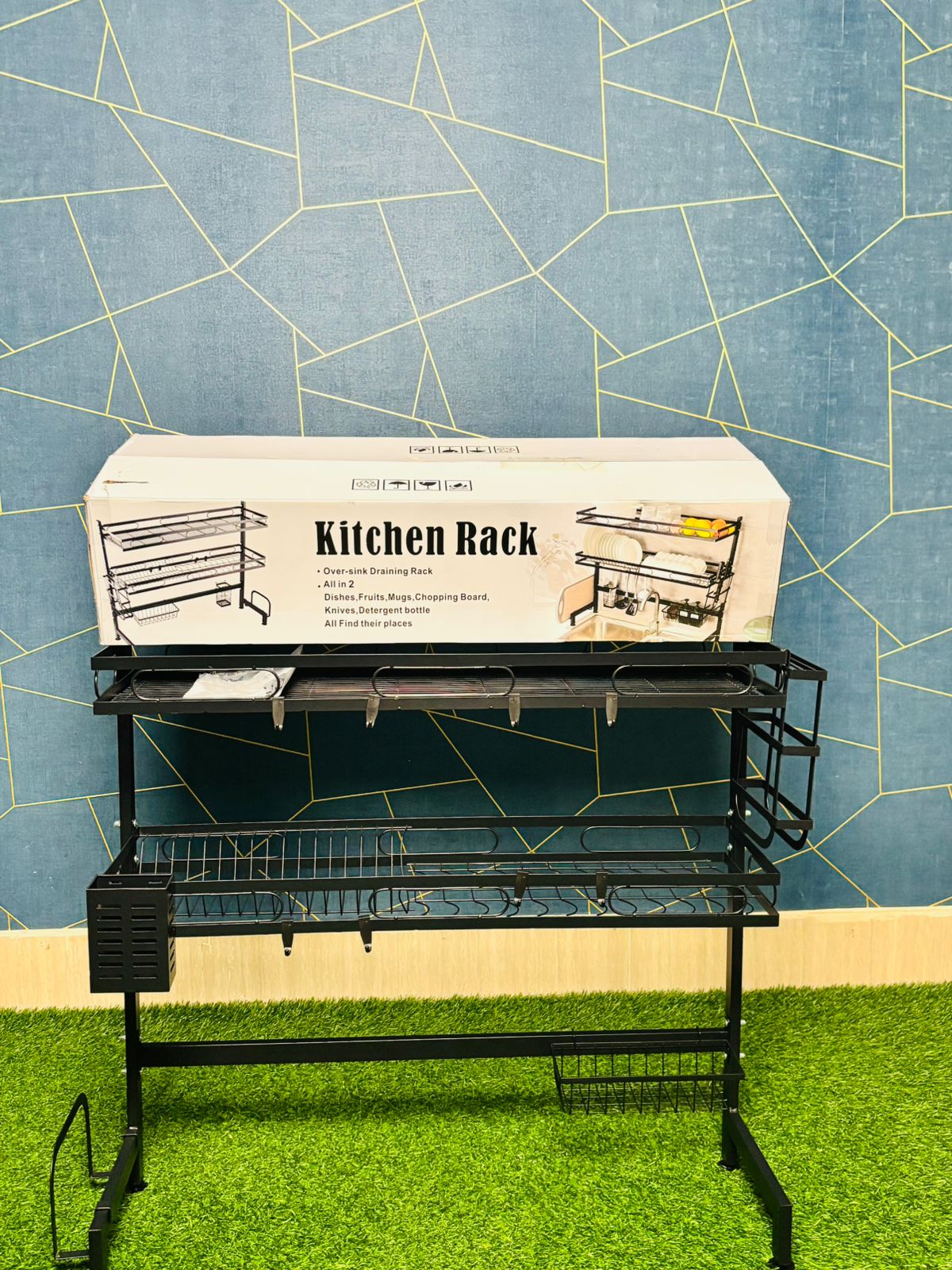 Kitchen Over-Sink Draining Rack