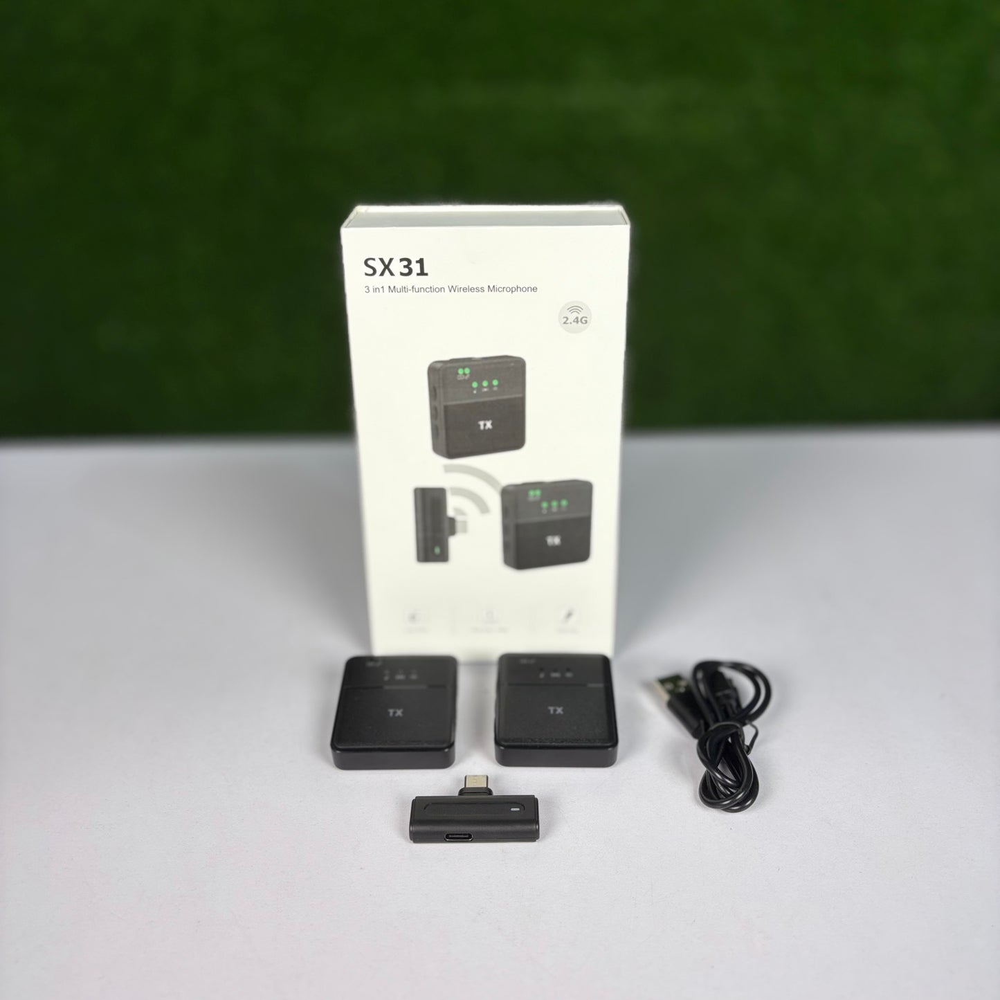 SX31 3 in 1 Wireless Microphone Type-C