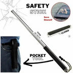 Metal Extendable Self-Defense Stick With Bag