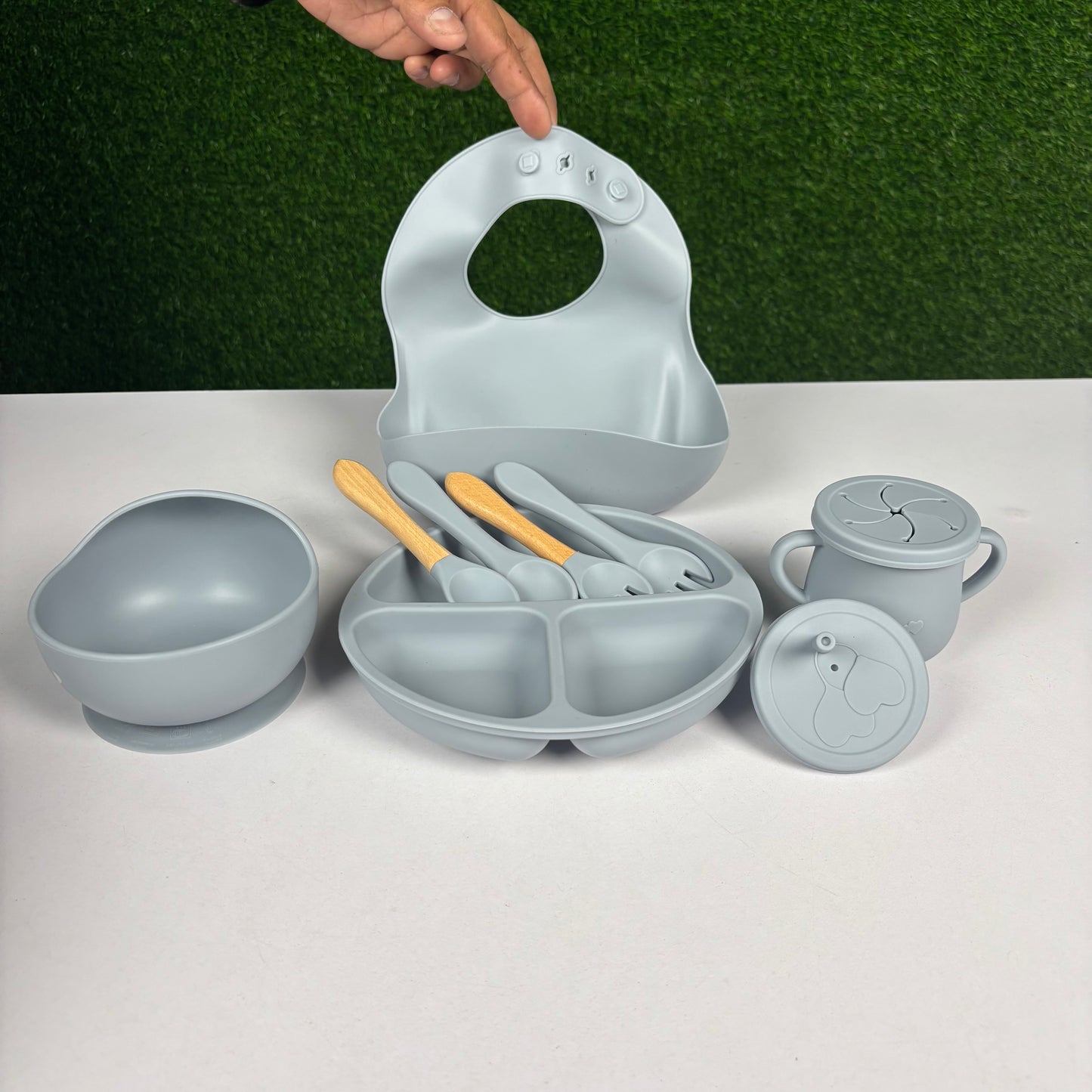 Silicon Baby Feeding Set