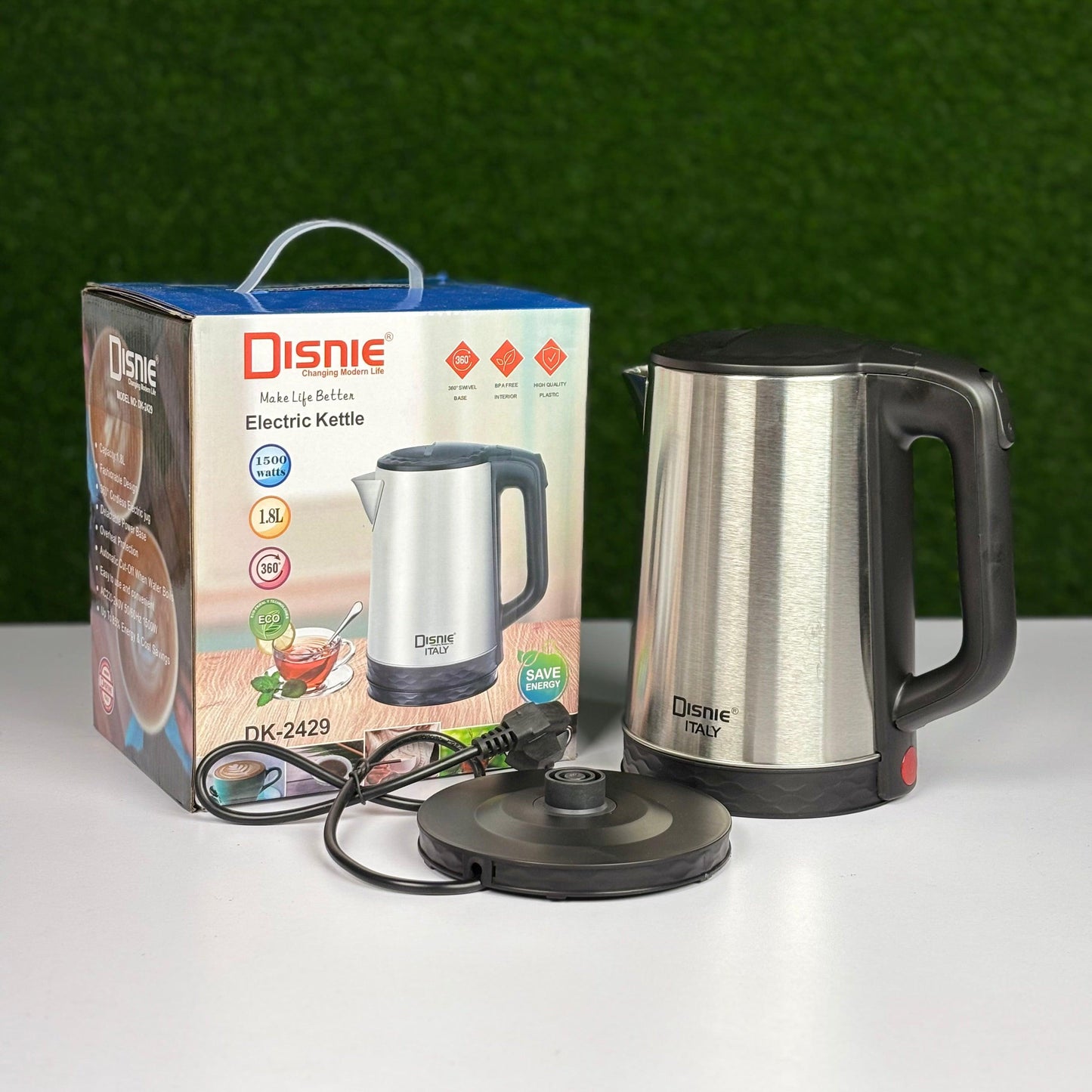 Disnie Electric Kettle 1500 watt