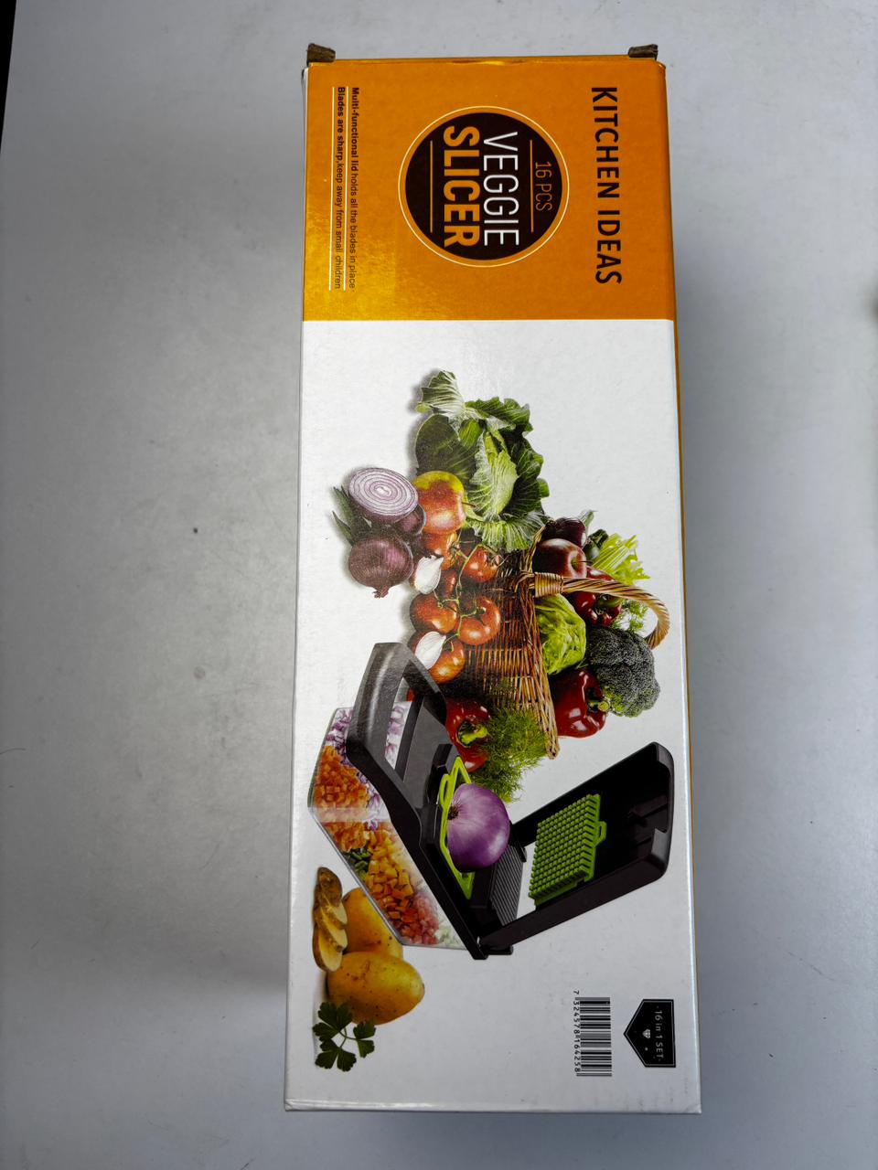 16Pcs Veggie Slicer
