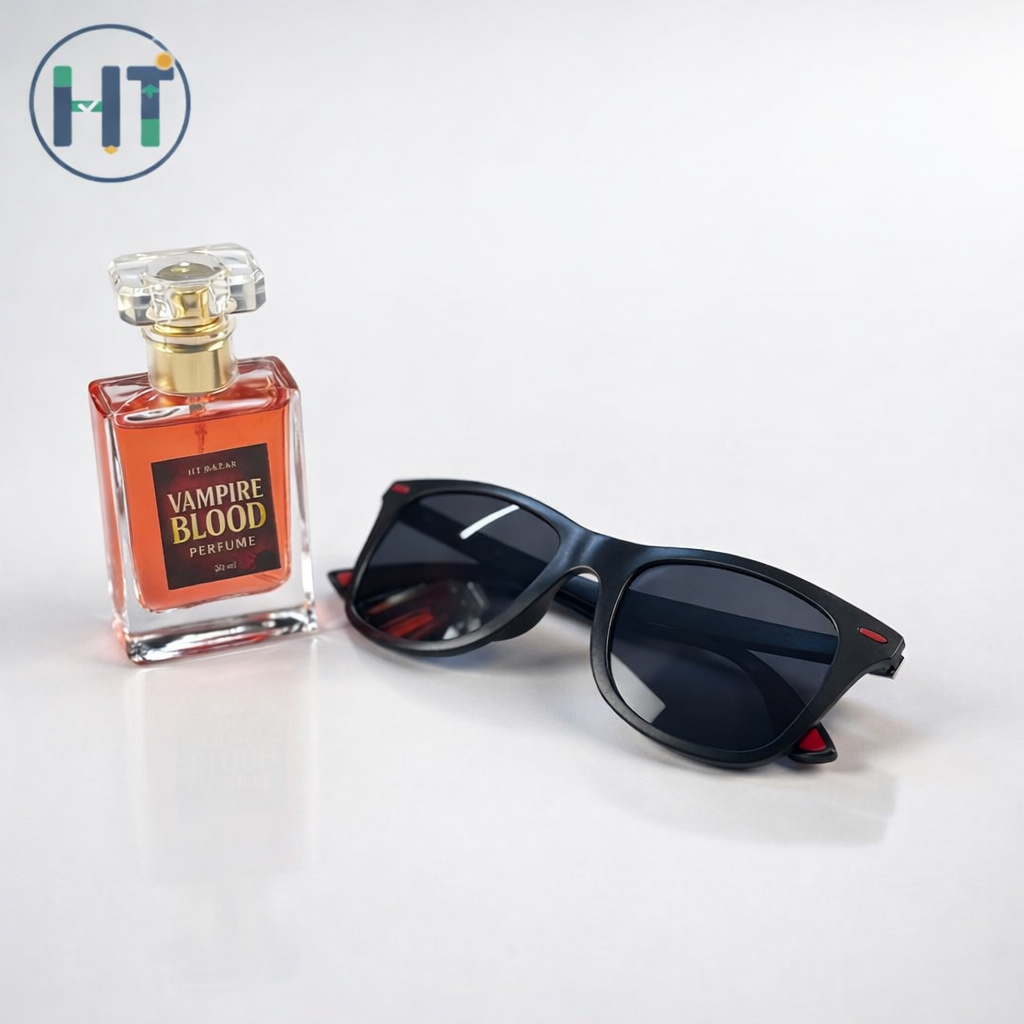 Vampire Blood Perfume & Smart Sunglass Combo