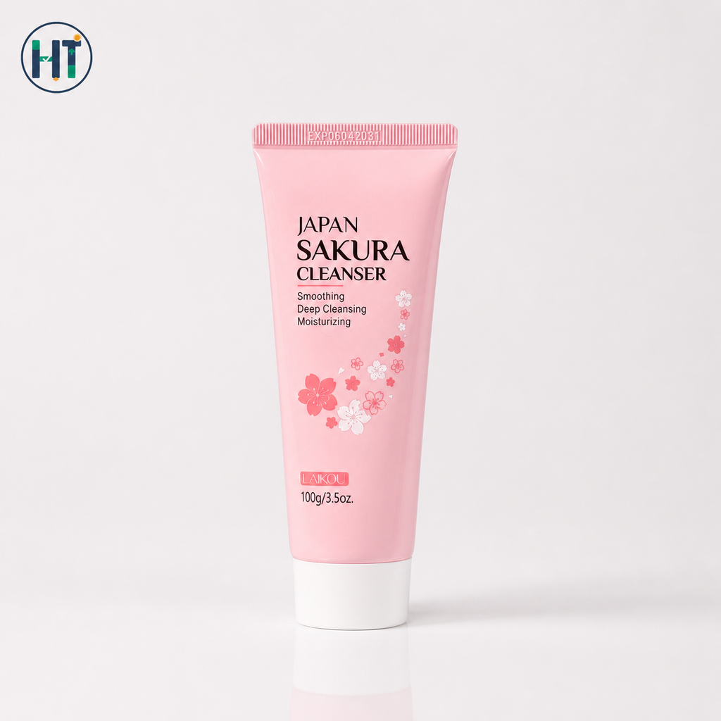 LAIKOU Japan Sakura Deep Cleansing Face Wash – 100g