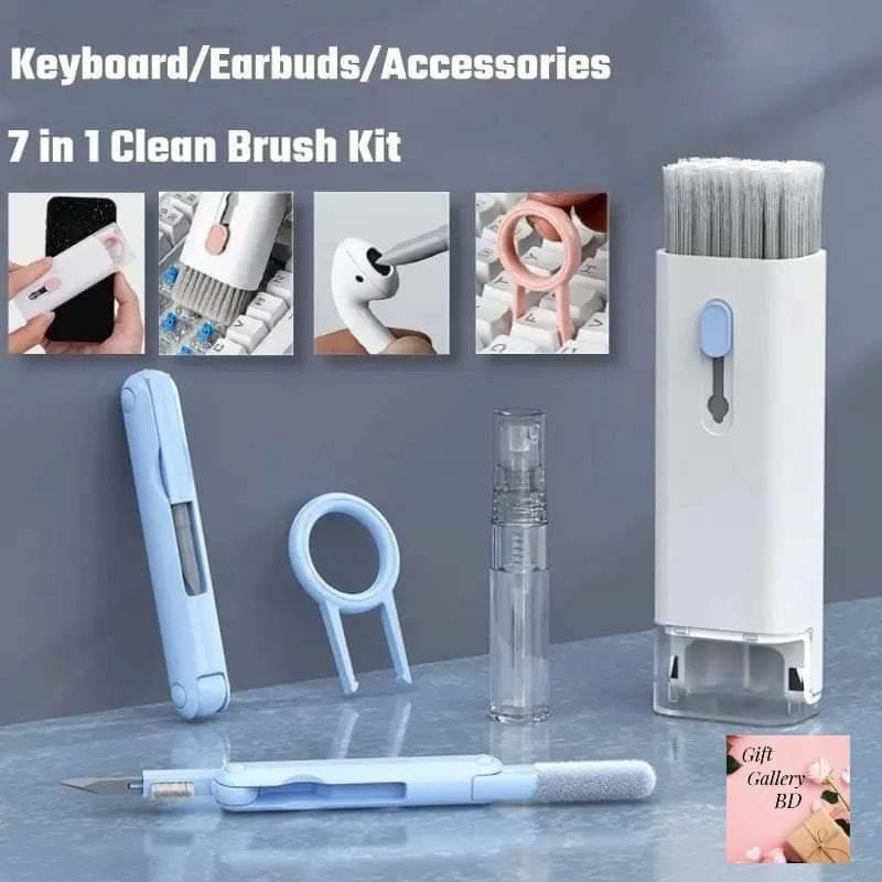 7 in 1 Multifunctional Cleaning Brush Kit - HT Bazar