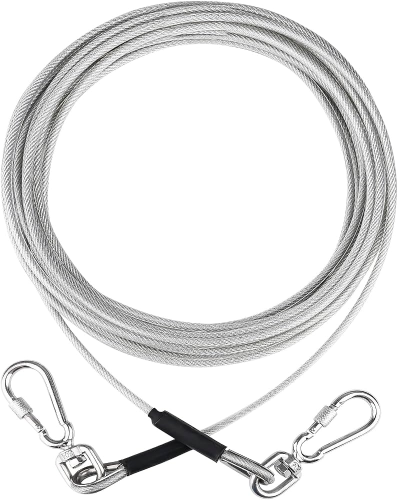 Stainless Steel Clothes Drying Rope – 10 Meter