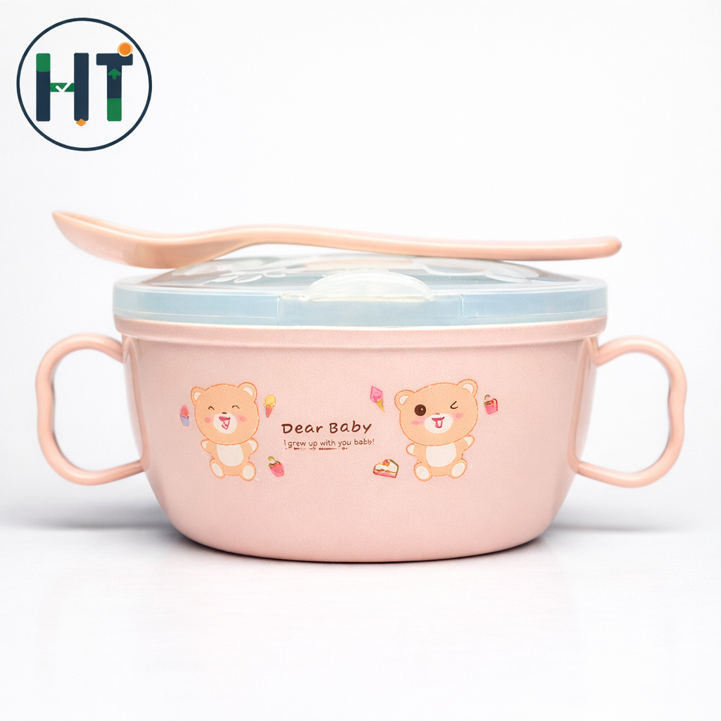 Baby Feeding Bowl & Spoon Set