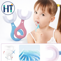 U shape baby toothbrush