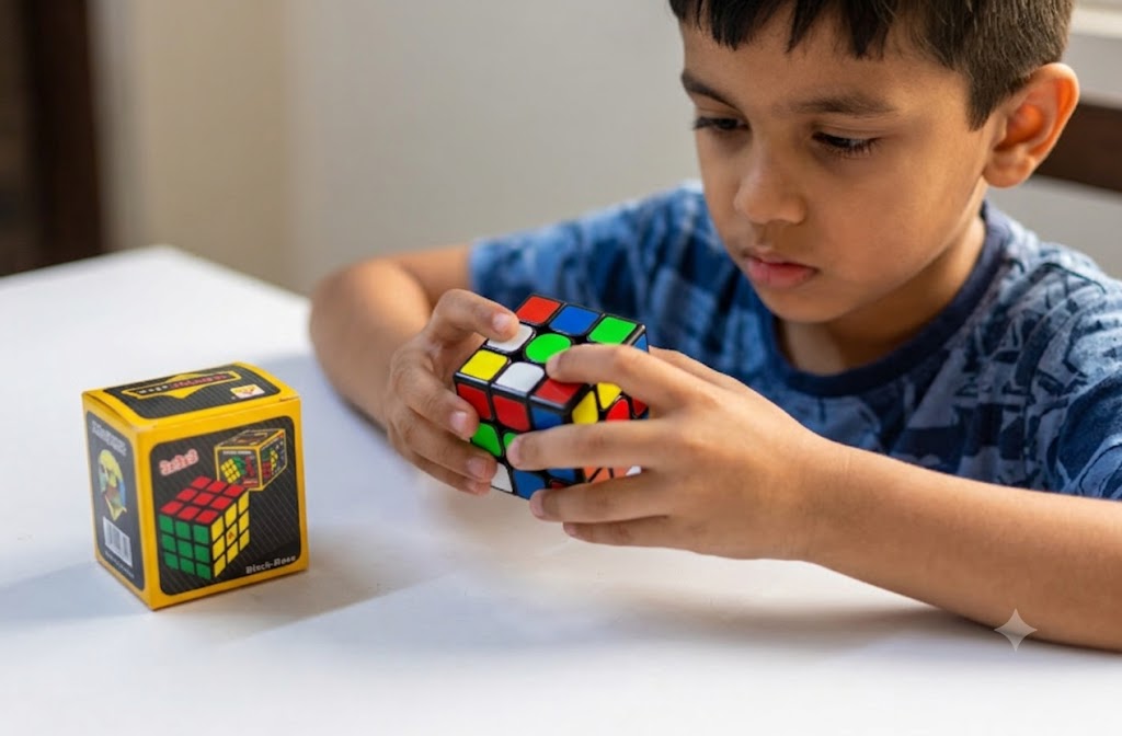 3×3 Speed Cube – Black Base