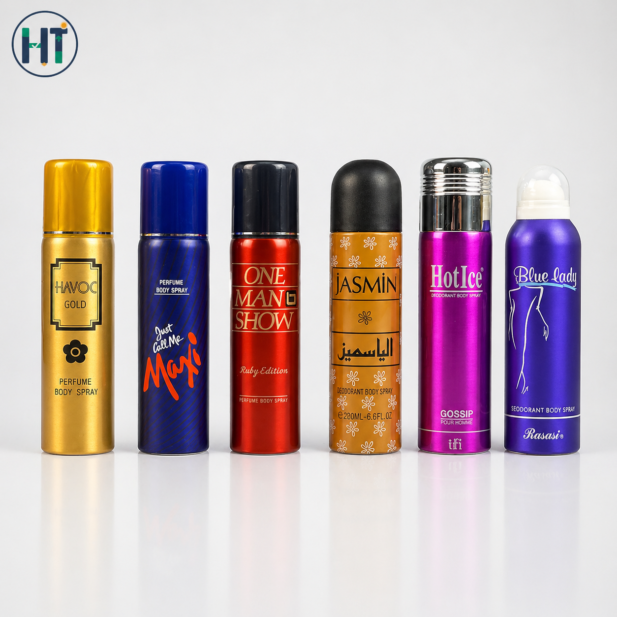 Ultimate Body Spray Combo Pack – 6 in 1 (For Men & Women)