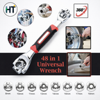 48 in 1 universal wrench