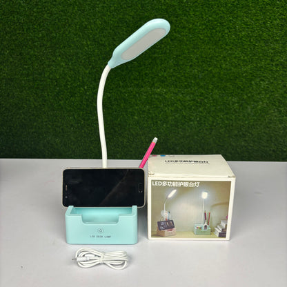 LED Desk Lamp with Mobile & Pen Holder