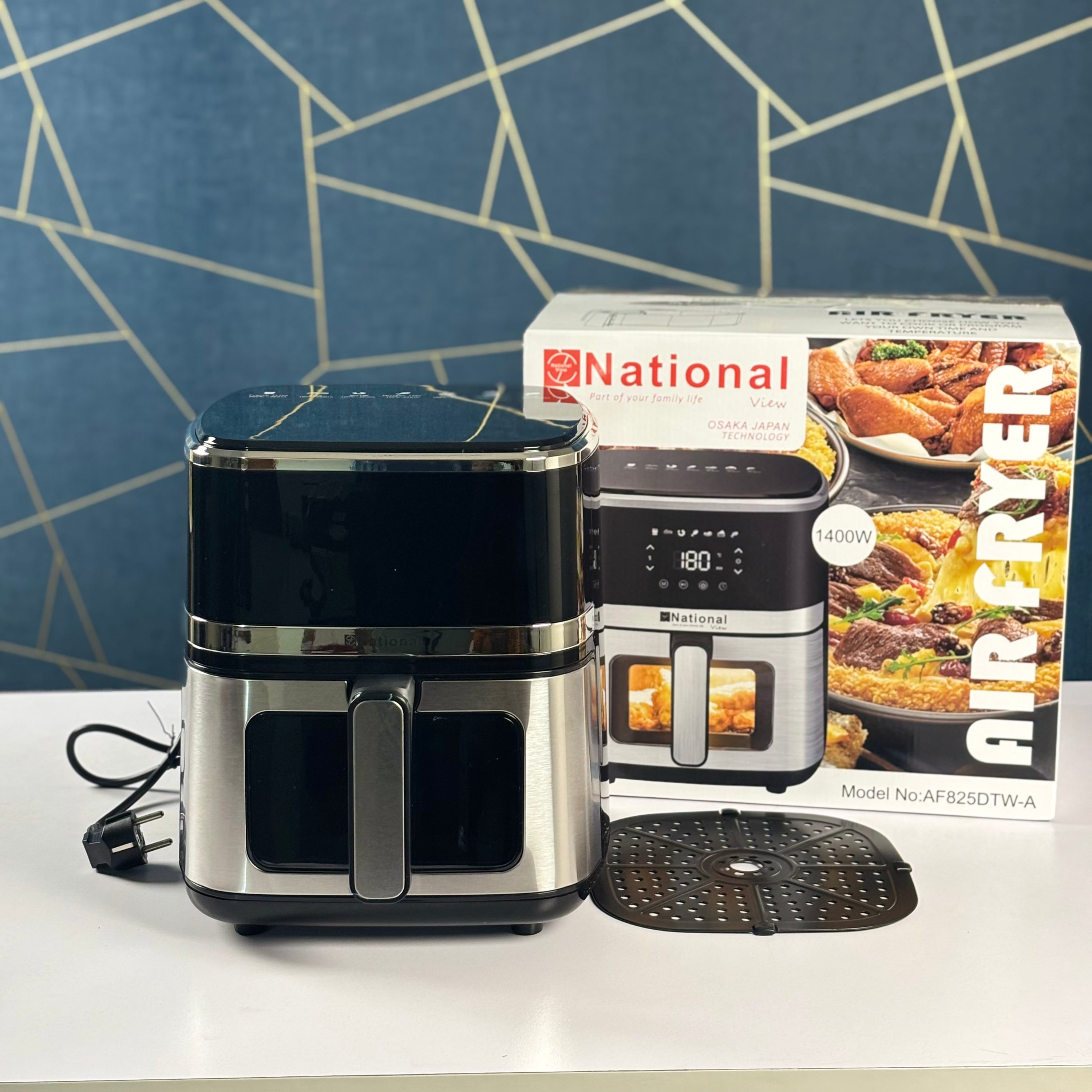 National Air Fryer AF825DTW-A