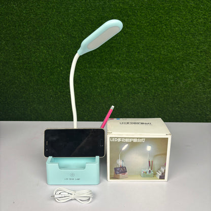 LED Desk Lamp with Mobile & Pen Holder