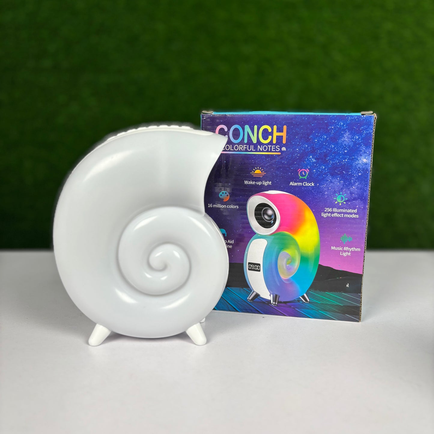 Conch Portable Wireless Speaker with RGB Lighting