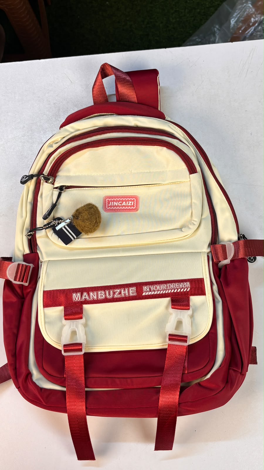 Jincaizi Manbuzhe Premium Kids School Backpack