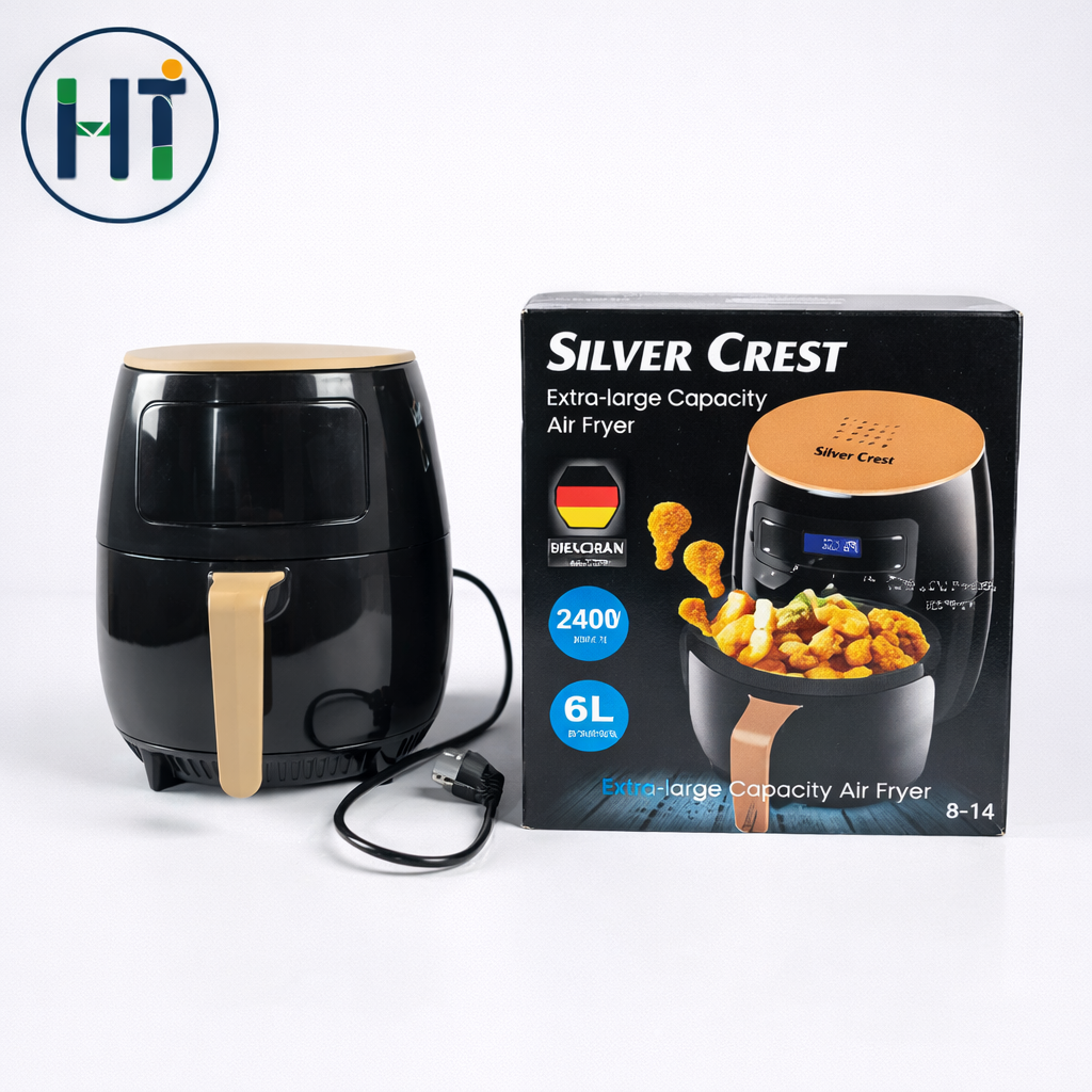 2400 Watt Silver Crest Air Fryer Digital Electric Deep Fryers Industrial Silver Crest Air Fryer