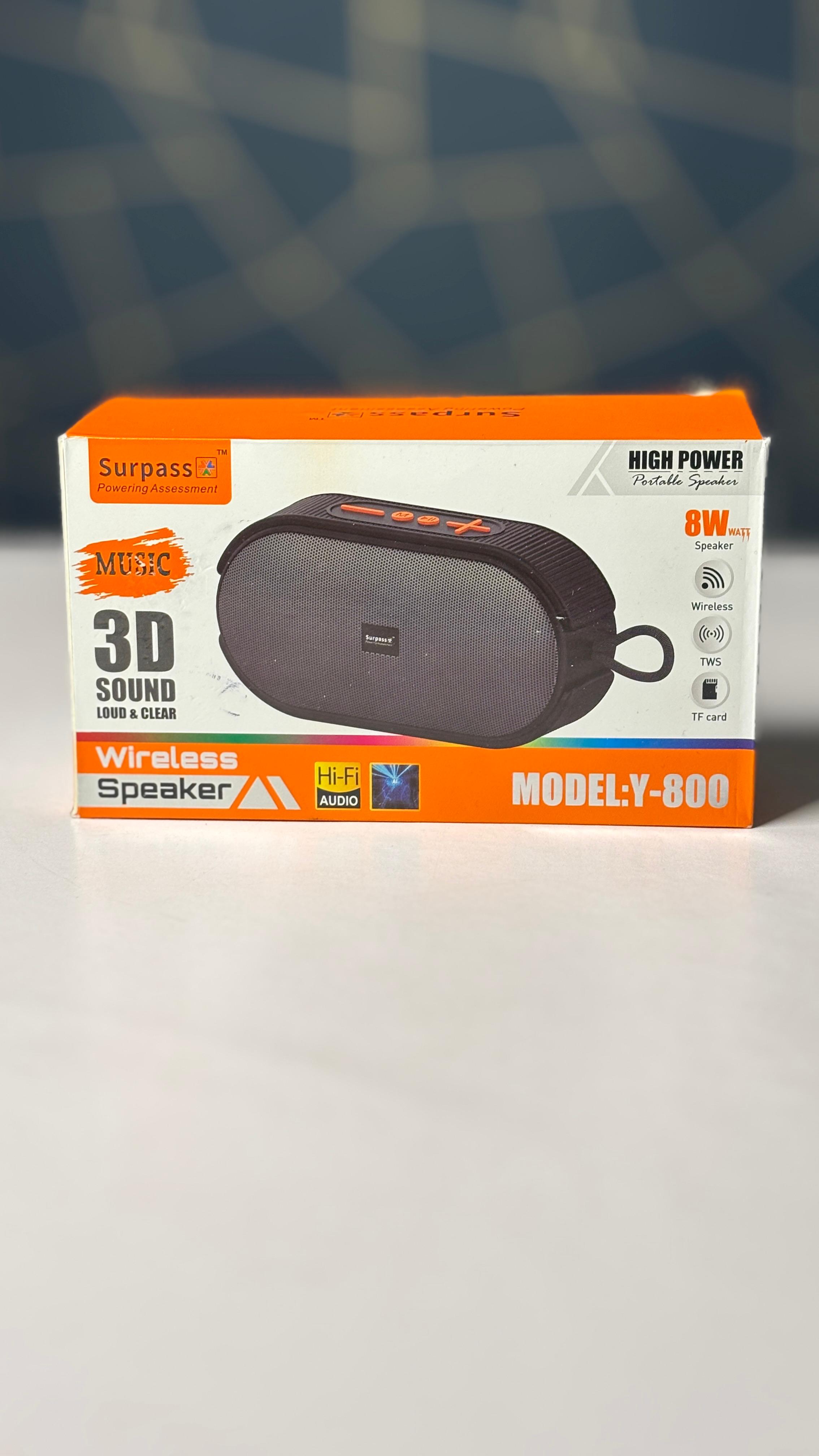 Surpass Y-800 Wireless Bluetooth Speaker