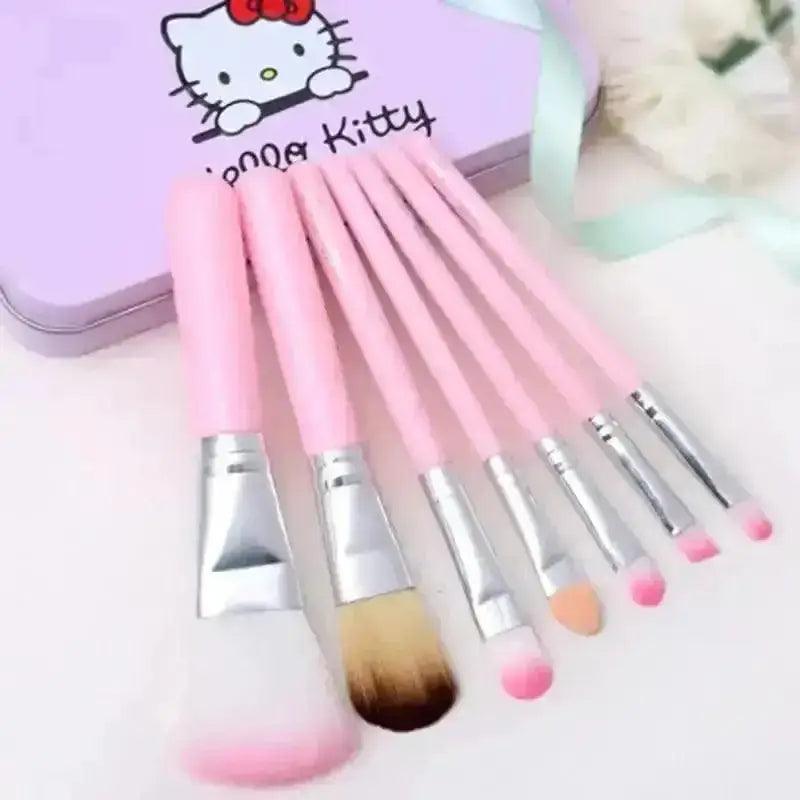 7pcs Make Up brush set  - HT Bazar