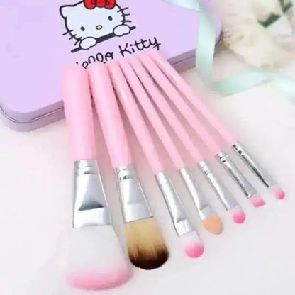 7pcs Make Up brush set  - HT Bazar